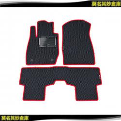 莫名其妙倉庫【AG003A Ford Fiesta 14-17 單層海馬踏墊】Ford Fiesta 14-17 單層海馬海馬踏墊 黑紅 專車專用!!正版海馬甜甜價現貨賣完就沒!!